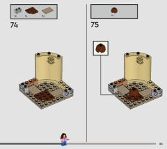 LEGO 76401 instructions page 55 – build guide