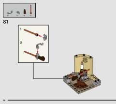 LEGO 76401 instructions page 58 – build guide