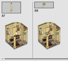 LEGO 76401 instructions page 62 – build guide