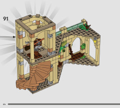 LEGO 76401 instructions page 64 – build guide