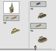 LEGO 76401 instructions page 65 – build guide