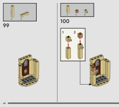 LEGO 76401 instructions page 68 – build guide