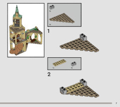 LEGO 76401 instructions page 7 – build guide