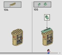LEGO 76401 instructions page 71 – build guide