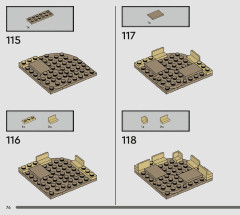 LEGO 76401 instructions page 76 – build guide