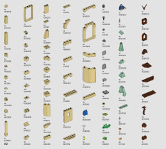 LEGO 76401 instructions page 82 – build guide