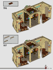 LEGO 76402 instructions page 105 – build guide