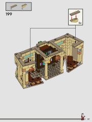 LEGO 76402 instructions page 107 – build guide