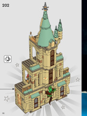 LEGO 76402 instructions page 110 – build guide