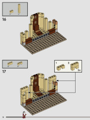 LEGO 76402 instructions page 18 – build guide