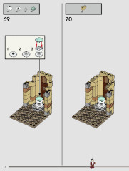 LEGO 76402 instructions page 44 – build guide