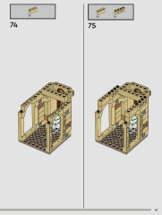 LEGO 76402 instructions page 47 – build guide