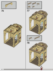 LEGO 76402 instructions page 48 – build guide