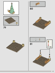 LEGO 76402 instructions page 49 – build guide