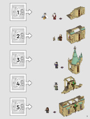 LEGO 76402 instructions page 5 – build guide