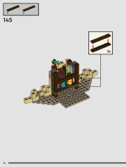 LEGO 76402 instructions page 74 – build guide