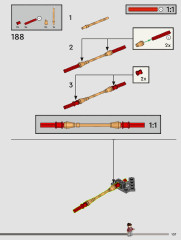 LEGO 76403 instructions page 107 – build guide