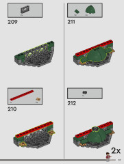 LEGO 76403 instructions page 117 – build guide