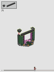 LEGO 76403 instructions page 44 – build guide