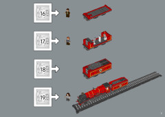 LEGO 76405 instructions page 3 – build guide