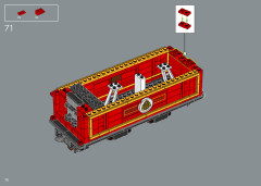 LEGO 76405 instructions page 70 – build guide