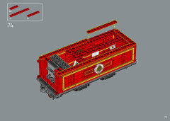 LEGO 76405 instructions page 73 – build guide