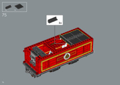 LEGO 76405 instructions page 74 – build guide