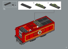 LEGO 76405 instructions page 75 – build guide