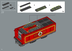 LEGO 76405 instructions page 76 – build guide