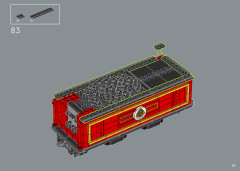 LEGO 76405 instructions page 83 – build guide