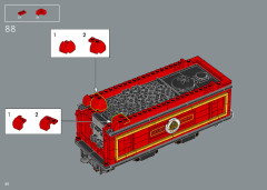 LEGO 76405 instructions page 88 – build guide