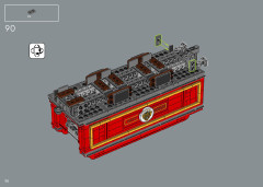 LEGO 76405 instructions page 90 – build guide