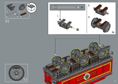 LEGO 76405 instructions page 91 – build guide