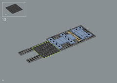 LEGO 76405 instructions page 10 – build guide