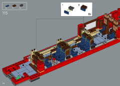 LEGO 76405 instructions page 104 – build guide