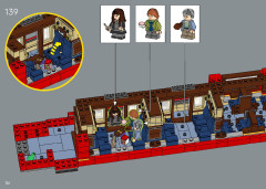 LEGO 76405 instructions page 126 – build guide