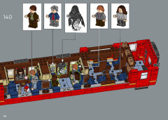 LEGO 76405 instructions page 128 – build guide