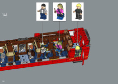 LEGO 76405 instructions page 130 – build guide