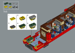LEGO 76405 instructions page 135 – build guide