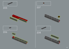 LEGO 76405 instructions page 167 – build guide