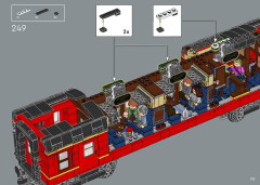 LEGO 76405 instructions page 197 – build guide