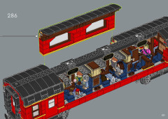 LEGO 76405 instructions page 221 – build guide