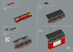 LEGO 76405 instructions page 229 – build guide