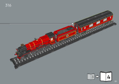 LEGO 76405 instructions page 231 – build guide