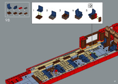 LEGO 76405 instructions page 87 – build guide