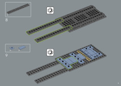 LEGO 76405 instructions page 9 – build guide