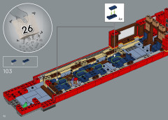 LEGO 76405 instructions page 92 – build guide