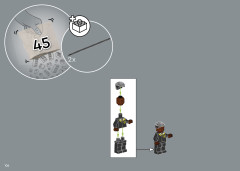 LEGO 76405 instructions page 106 – build guide