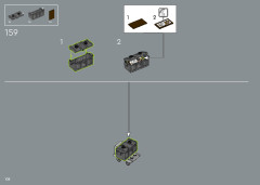LEGO 76405 instructions page 108 – build guide