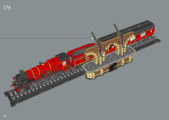 LEGO 76405 instructions page 130 – build guide